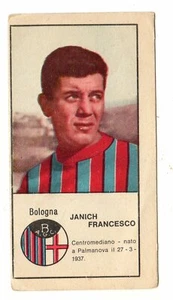 FIGURINA CARTONATA CALCIATORI NANNINA GIGANTI LUNGHE 1963/64 BOLOGNA JANICH - Picture 1 of 2