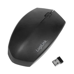 Logilink Ergonomische Funk & Bluetooth Maus 2,4 GHz 1200 dpi Schwarz - Bild 1 von 8