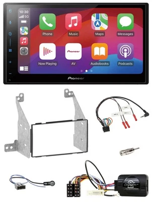 Pioneer DAB USB Lenkrad Bluetooth 2DIN Autoradio für Nissan Pathfinder R51 2010- - Bild 1 von 4