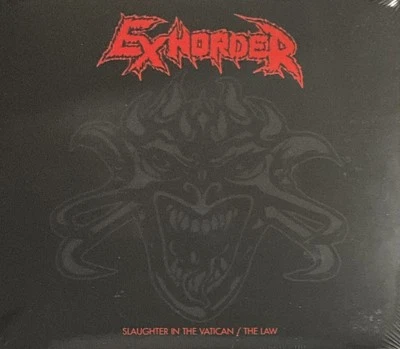 Exhorder - Slaughter in the Vatican / The Law CD 2022 Dissonance [2x Digipak] UK - Image 1 of 4