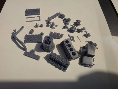 1/18 Ford Cosworth YB 3d resin printed high detail kit diecast model car kit