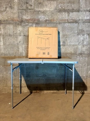 NUEVA Mesa Portátil Plegable Mainstays - Altura Ajustable, Ligera Foto 1 de 4