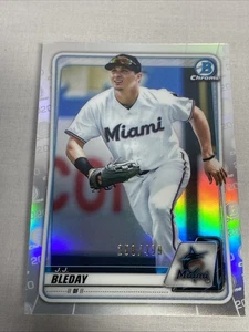 2020 Bowman Chrome Prospects J.J. Bleday #BCP-116 Refractor 258/499 - Picture 1 of 11