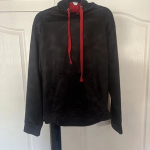 Y2K Everlast Hoodie Sweatshirt Men’s Medium Black Pullover Boxing - Picture 1 of 5