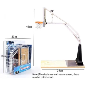 1/12 Simulation Basketball Stand Hoop Scene Model Toy Fit 6'' Action Figure Gijx - Picture 1 of 10