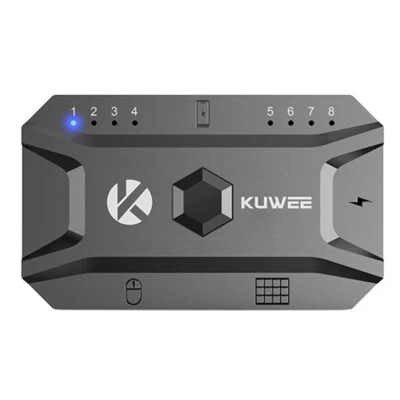 Bluetooth Hub USB 5.0 Converter Wired Keyboard&Mouse to Wireless Hub Adapterm - Image 1 of 4