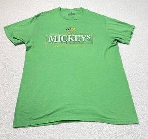 Mickey's Fine Malt Liquor T-Shirt Men's L Green Short Sleeve Saint Patrick’s Day - Picture 1 of 4