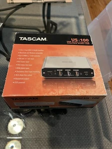 TASCAM US-100 USB Audio Interface New In Box - Picture 1 of 12