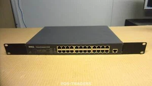 Dell PowerConnect 2124 Managed Switch 24-Ports 10/100 RJ-45 + 1x 1000 INCL EARS - Afbeelding 1 van 2