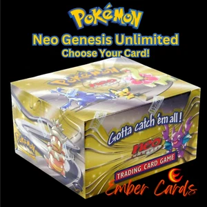 Pokémon Neo Genesis Unlimited - Choose Your Card - LP/NM 2000 WoTC - Picture 1 of 81