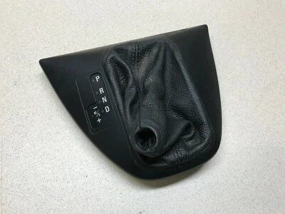 BMW X5 2004 cambio de marchas moldura automática OEM panel negro negro con arranque 00 05 Foto 1 de 3