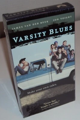 Varsity Blues VHS Video James Van Der Beek, Jon Voight 1999 Paramount Movie - Image 1 of 3