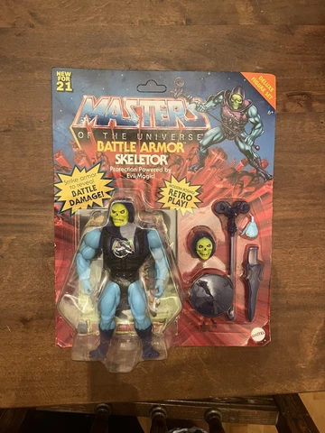 He-man BATTLE ARMOR SKELETOR Deluxe Collectible Figure Masters Of The Universe Cover