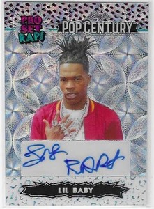LIL BABY Autograph 2023 Leaf Pop Century Pro Set Raps Auto 3/6