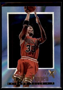 1997-98 EX2000 SCOTTIE PIPPEN CHICAGO BULLS #10 - Picture 1 of 2