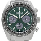 Orologio solare SEIKO PROSPEX SPEEDTIMER SBDL107 verde in scatola da...