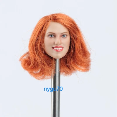 Figura Phicen 1:6 Black Widow Scarlett Johansson cabeza femenina tallada F 12" Foto 1 de 4