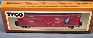 Vintage Tyco 374-A Box Car Chew Mail Pouch Tobacco HO Scale in Box - Bild 1 von 4