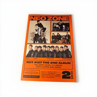 NCT #127 Neo Zone 2nd Album (CD, 2020, Orange) NO PHOTOCARDS - Image 1 of 4