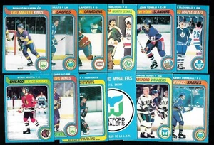 1979-80 OPC O PEE CHEE NHL HOCKEY CARD & TEAM PHOTO CHECKLIST 133-264 SEE LIST - Picture 1 of 320