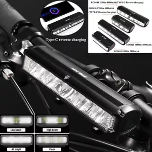 Luz LED impermeable súper brillante para bicicleta USB recargable faro delantero para bicicleta - Imagen 1 de 16