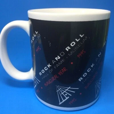 Taza Salón de la Fama del Rock and Roll Inauguración Año 1995 Cleveland CLE Ohio Foto 1 de 4