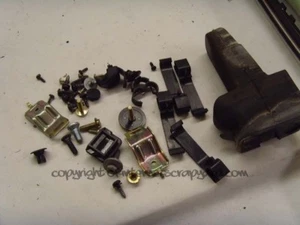 BMW E38 7 series 94-01 3.5 V8 M62 NSR LH rear door fasteners nuts bolts screws - Picture 1 of 4