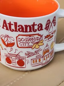 Starbucks Atlanta Mug Been There Series 14 oz Coffee Cup 2018 Edition No Box - Picture 1 of 7