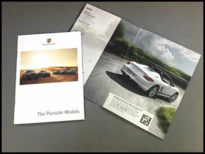 2011 2010 Porsche 24-page Brochure Catalog Cayenne Panamera 911 GT3 RS Cayman Foto 1 de 4