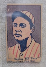 1928 W513 Smiling Bill Terry