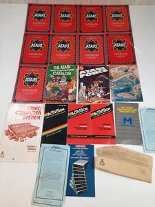 Atari Bedienungsanleitung Spiel Comic Kataloge & Papier Posten großer Posten 20 Stück  - Bild 1 von 9