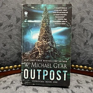 Outpost Mass Market Paperbound W. Michael Gear - Imagen 1 de 6
