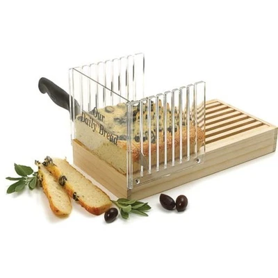 Bread Slicing Guide, Norpro Wood - Image 1 of 3