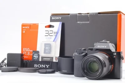 [35 Shots] Sony Alpha a7R ILCE-7R 36.4MP Mirrorless w/ FE 50mm f1.8 Top MINT JP - Image 1 of 4