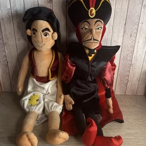Disney Store Aladdin & Jafar Plüschtiere/Stofftiere 18 Zoll Puppen - Bild 1 von 14