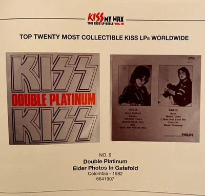 KISS🔥Grail🔥Aucoin “Double Platinum” ✨Rare Elder✨PHILIPS Colombia Foto 1 de 4
