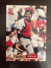 1994 Topps Stadium Club 1st First Day Issue Tony Pena 71 SP