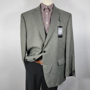 Lauren Ralph Lauren LEXINGTON Men's Sport Coat Two Button Gray Ultra Flex 48R - Picture 1 of 13
