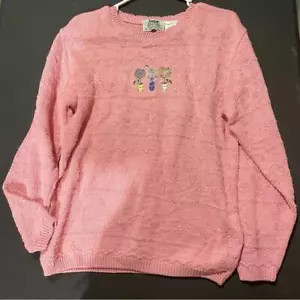 Northern Reflections Vintage Pullover Damen Gr. Small geblümt rosa - Bild 1 von 3