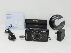 Olympus Tough TG-4 Stylus 16MP Digital Camera w/ Few Accessories See Description - Picture 1 of 24