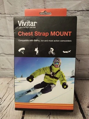 VIVITAR Chest Strap Mount- Pro/Action Series - BRAND NEW - GoPro Ion Camera  - Image 1 of 4