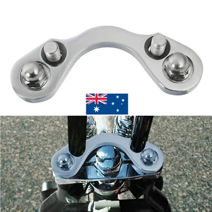 Motorcycle Springer Handlebar Tree Adapter Top Clamp 3.5 4.75 Riser For Harley - Picture 1 of 6