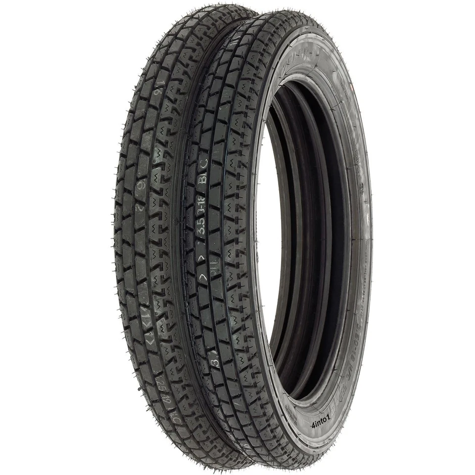 Metzeler Block C Tire Set - Honda CB450K 70-74 CL450K CB500K - Tires Only - Imagem 1 de 1