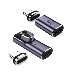 100W 40Gbps Magnetic Adapter Fast Charging QC4.0 USB C To Type C Cable Connect2a - Picture 1 of 12