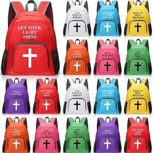 16 Pack Christian Gifts Backpacks 17" Bible Verse Backpack Bulk... - Picture 1 of 7