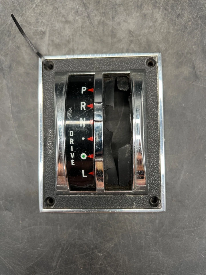 Ford Mustang Cruise-O-Matic 1964-1966 palanca de cambios selector bisel cubierta bota Foto 1 de 4