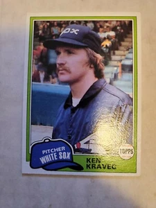 Topps Ken Kravec 1981 #67 ex/nm - Imagen 1 de 1