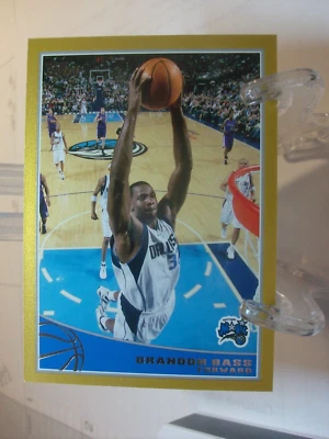 2009-10 Topps Gold  #56 - Brandon Bass  19352009 - Orlando Magic  (95677) - Image 1 of 2