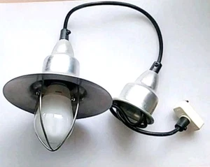Dulton Aluminum Pendant Light Silver Model 100-085 FromJapan 1995 Made in Taiwan - Picture 1 of 12