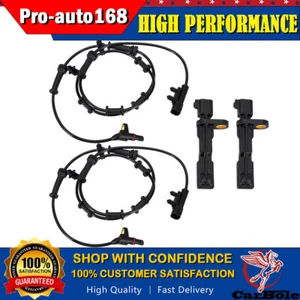 4x Front Rear Left Right Wheel Speed Sensor For Jeep Wrangler 2007-2017 3.6 3.8L - Picture 1 of 15